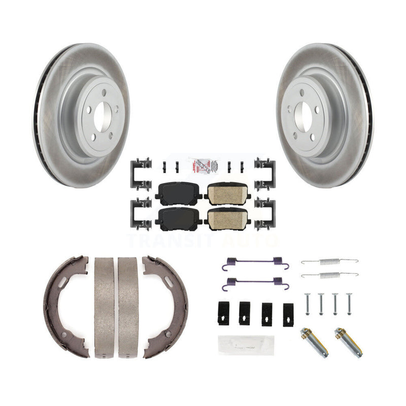 Transit Auto KGA-107024 Disc Brake Kit for 2014-2021 Dodge Charger - Rear