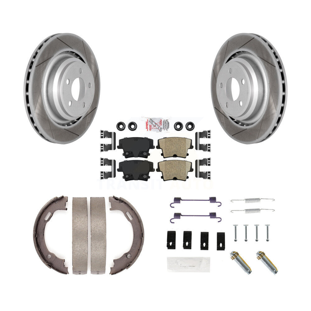 Transit Auto KGA-107026 Disc Brake Kit for 2015 Dodge Charger - Rear