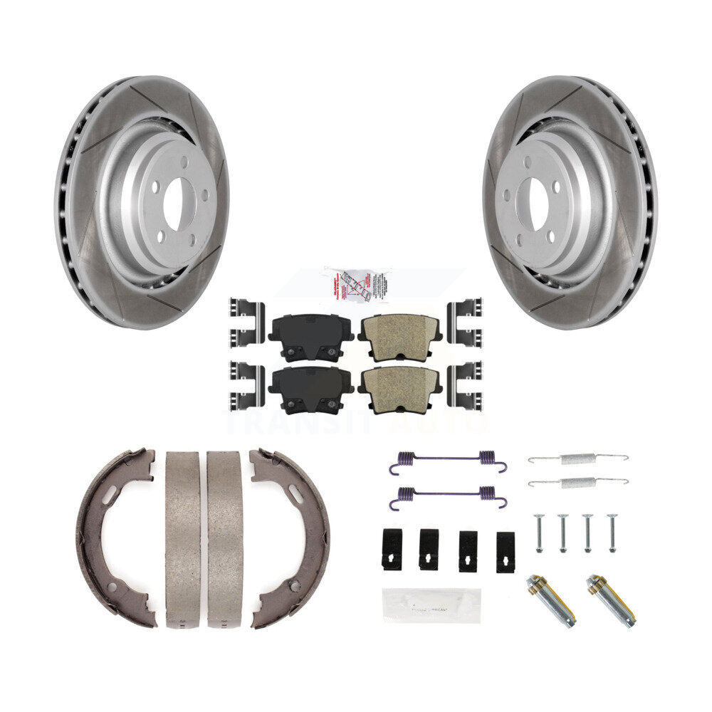 Transit Auto KGA-107027 Disc Brake Kit for 2015 Dodge Charger - Rear