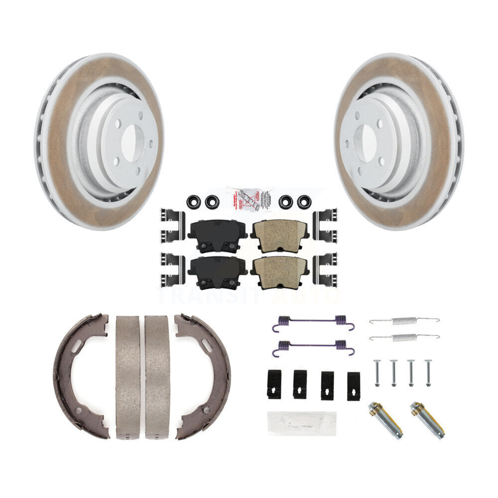 Transit Auto KGA-107028 Disc Brake Kit for 2015 Dodge Charger - Rear