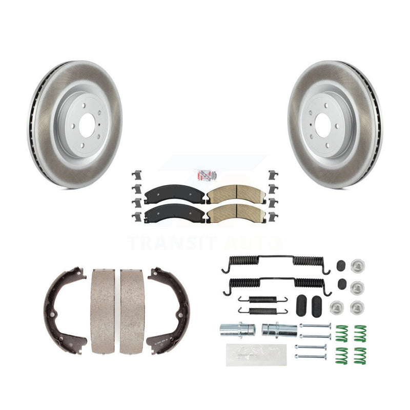 Transit Auto KGA-107030 Disc Brake Kit for 2012-2019 Nissan NV1500, Nissan NV2500, Nissan NV3500 - Rear
