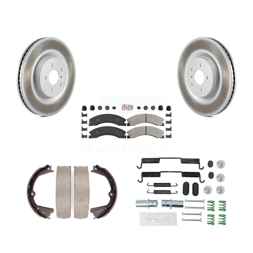 Transit Auto KGA-107031 Disc Brake Kit for 2012-2019 Nissan NV1500, Nissan NV2500, Nissan NV3500 - Rear