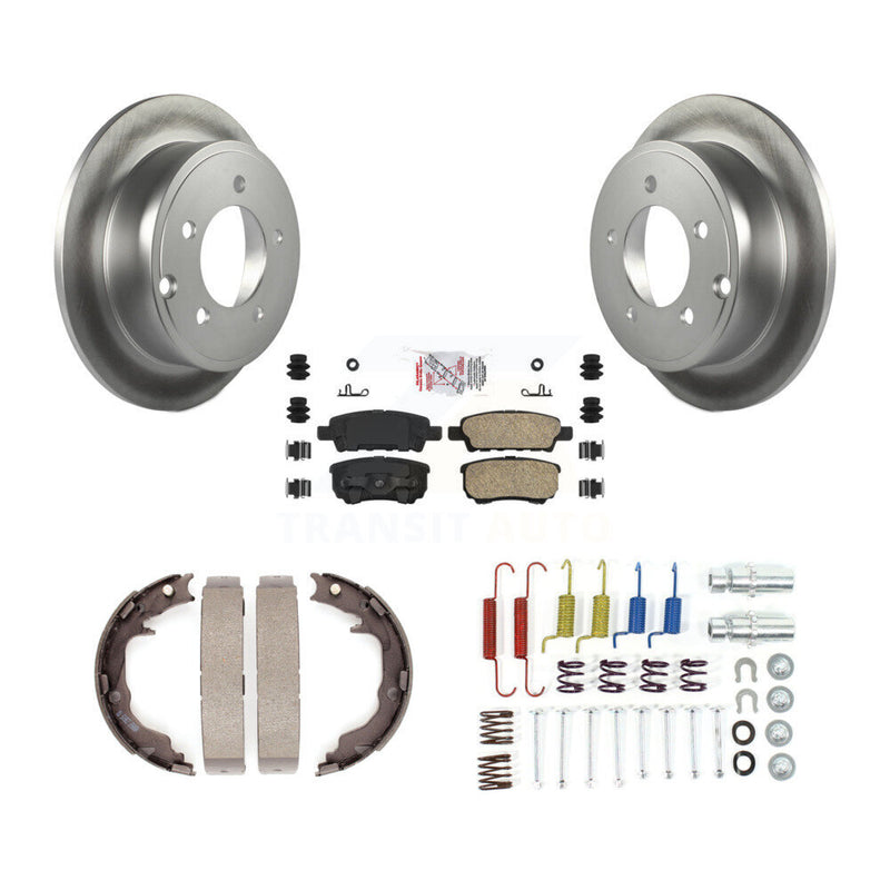 Transit Auto KGA-107035 Disc Brake Kit for 2008-2014 Mitsubishi Lancer - Rear