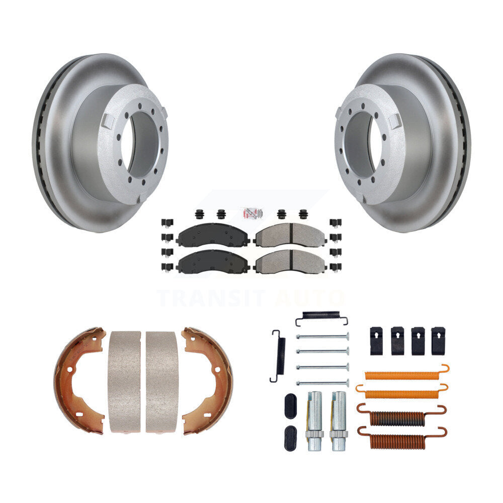 Transit Auto KGA-107042 Disc Brake Kit for 2017-2022 Ford F-600 Super Duty, Ford F-450 Super Duty - Rear