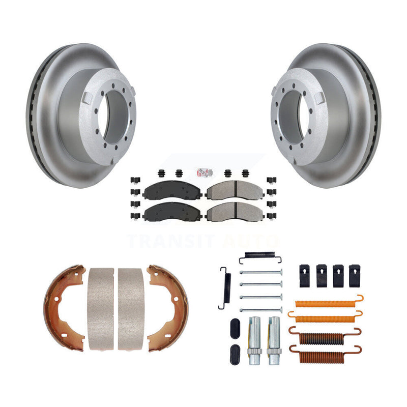 Transit Auto KGA-107042 Disc Brake Kit for 2017-2022 Ford F-600 Super Duty, Ford F-450 Super Duty - Rear