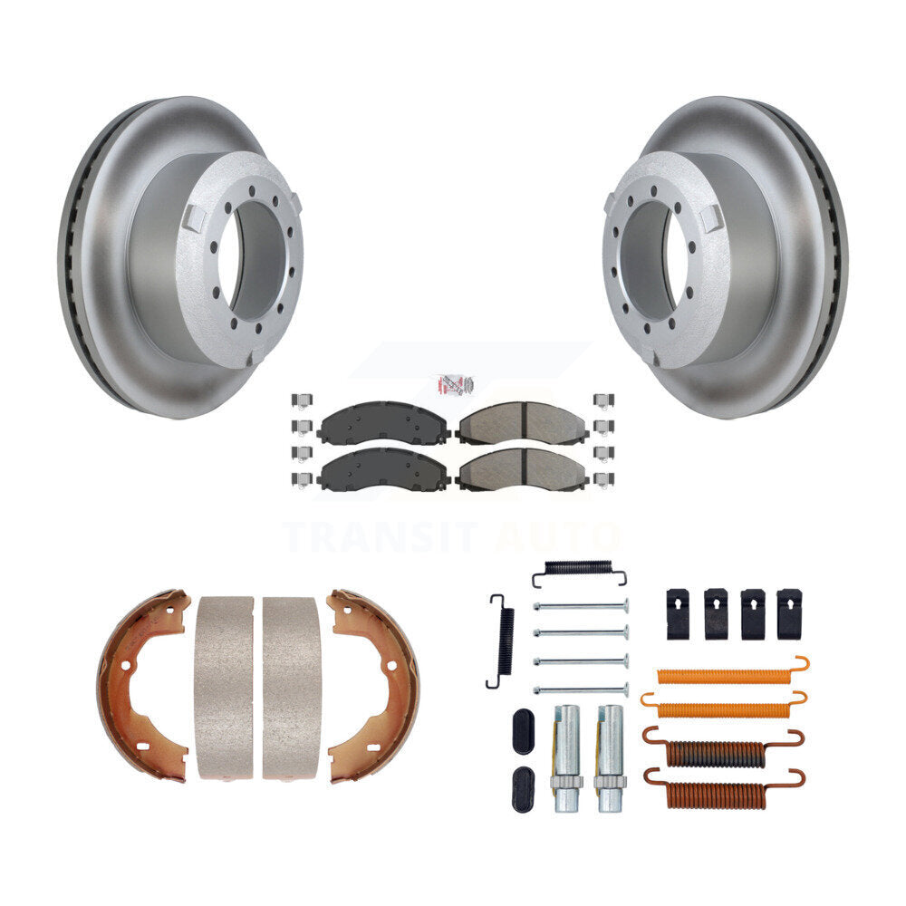 Transit Auto KGA-107043 Disc Brake Kit for 2017-2022 Ford F-600 Super Duty, Ford F-450 Super Duty - Rear