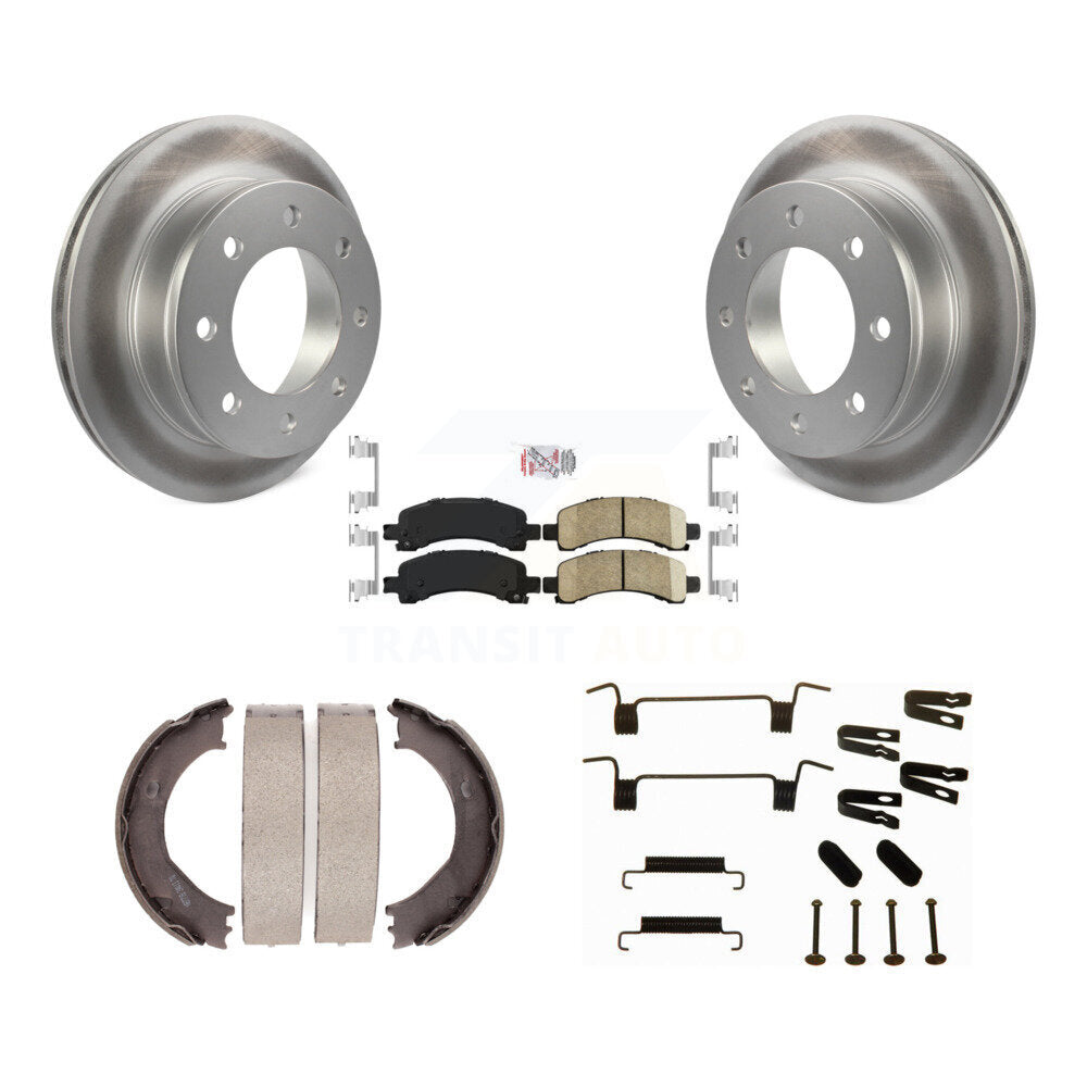 Transit Auto KGA-107044 Disc Brake Kit for 2006-2008 Chevrolet Express 2500, Chevrolet Express 3500, GMC Savana 3500 - Rear