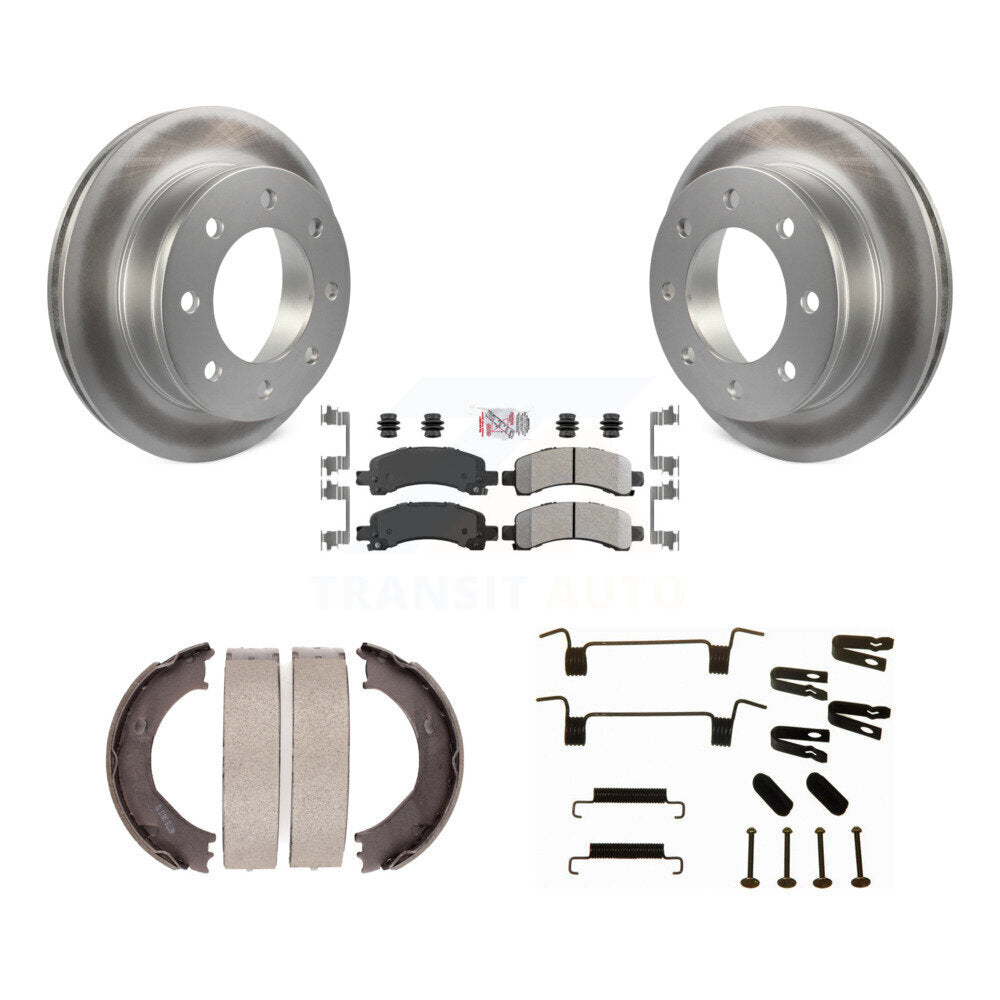 Transit Auto KGA-107045 Disc Brake Kit for 2006-2008 Chevrolet Express 2500, Chevrolet Express 3500, GMC Savana 3500 - Rear