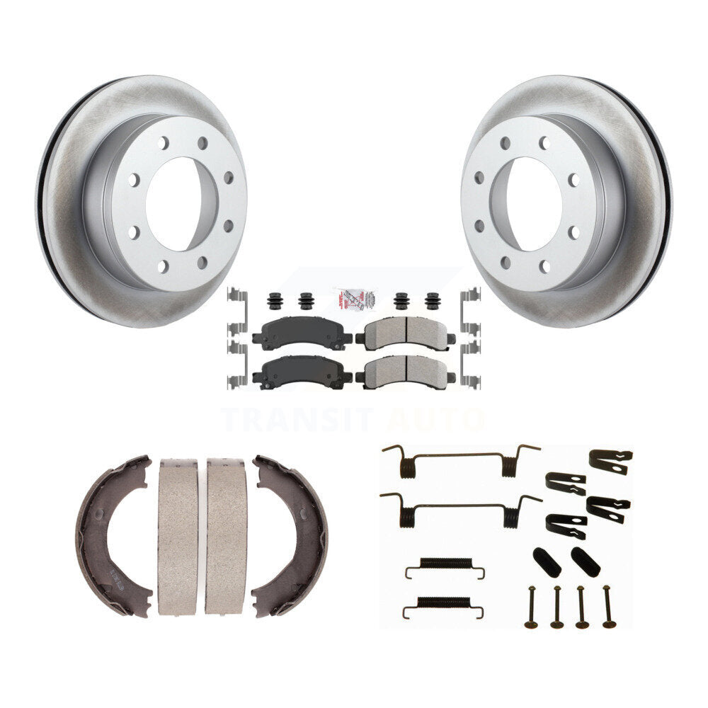 Transit Auto KGA-107050 Disc Brake Kit for 2003-2008 Chevrolet Express 2500, GMC Savana 2500 - Rear