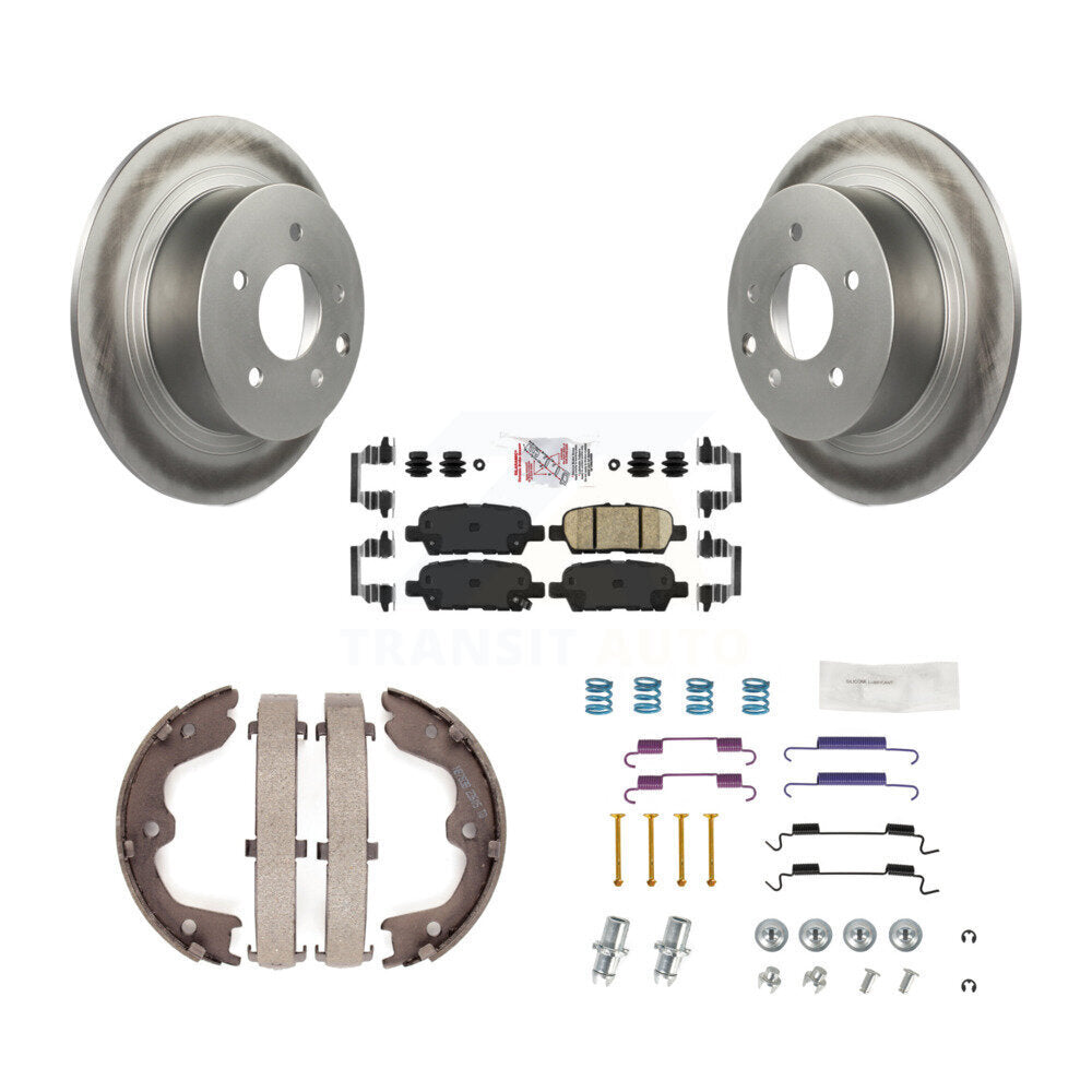 Transit Auto KGA-107054 Disc Brake Kit for 2007-2014 Nissan Altima - Rear