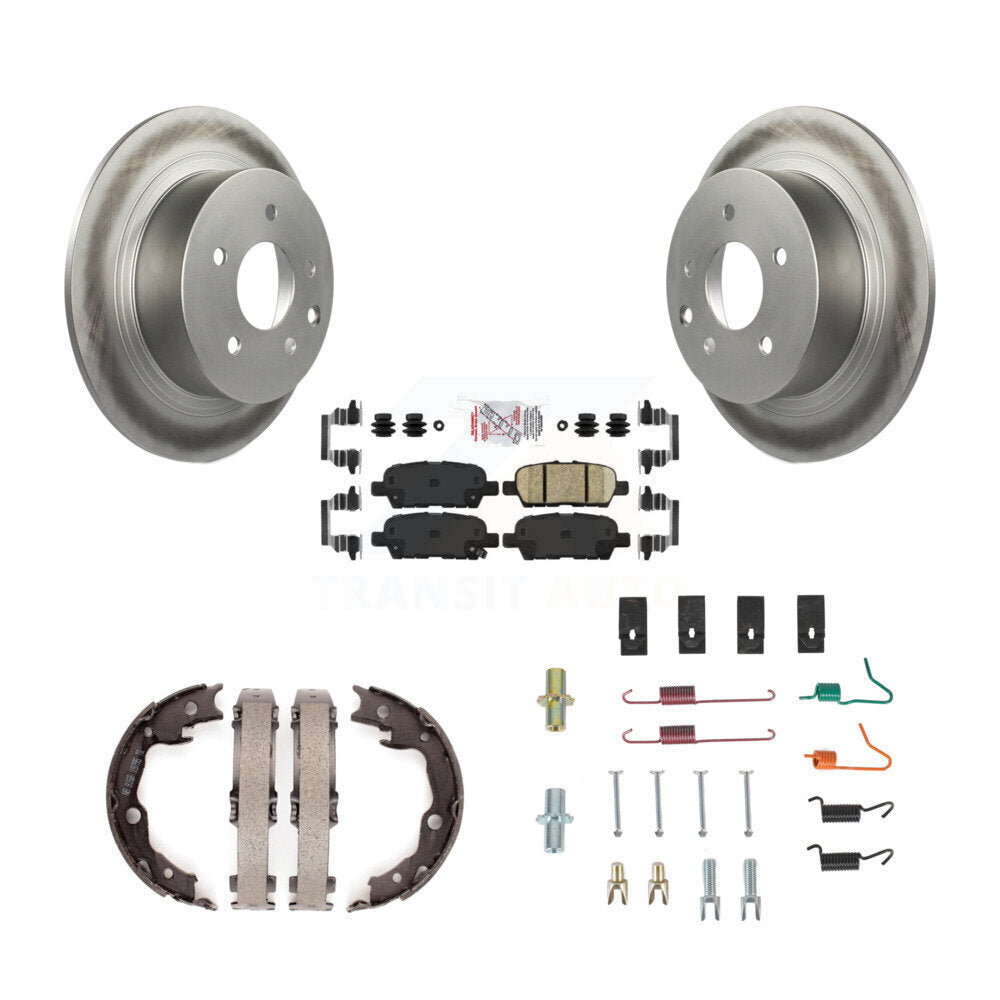 Transit Auto KGA-107056 Disc Brake Kit for 2007-2019 Nissan Juke, Nissan Sentra - Rear