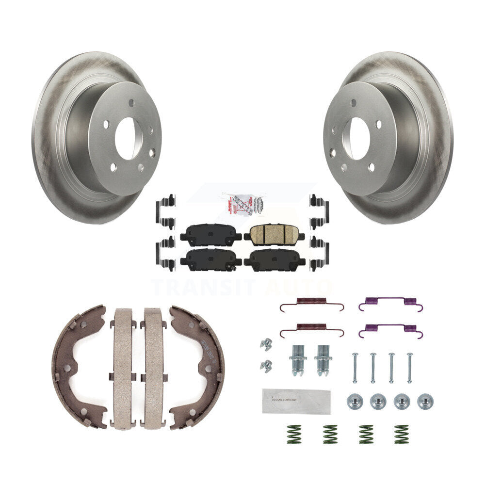 Transit Auto KGA-107059 Disc Brake Kit for 2002-2023 Nissan Altima, Nissan Maxima - Rear