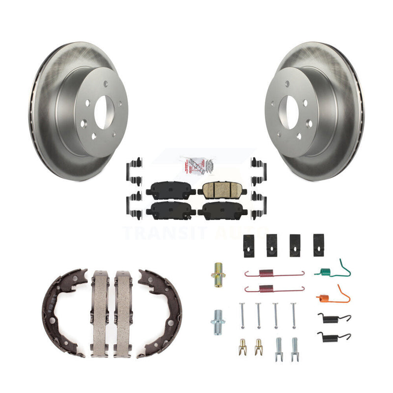 Transit Auto KGA-107061 Disc Brake Kit for 2008-2022 Nissan LEAF, Nissan Juke and More - Rear