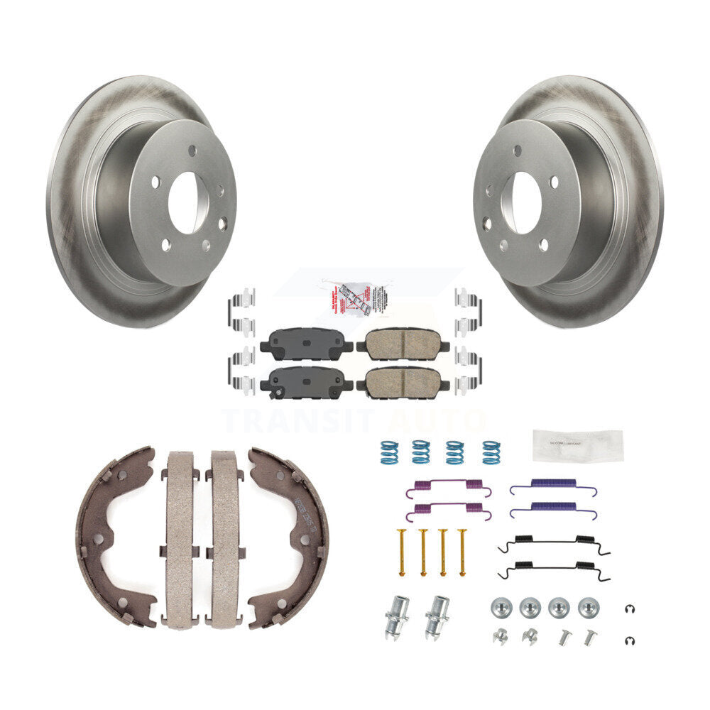Transit Auto KGA-107066 Disc Brake Kit for 2007-2009 Nissan Altima - Rear