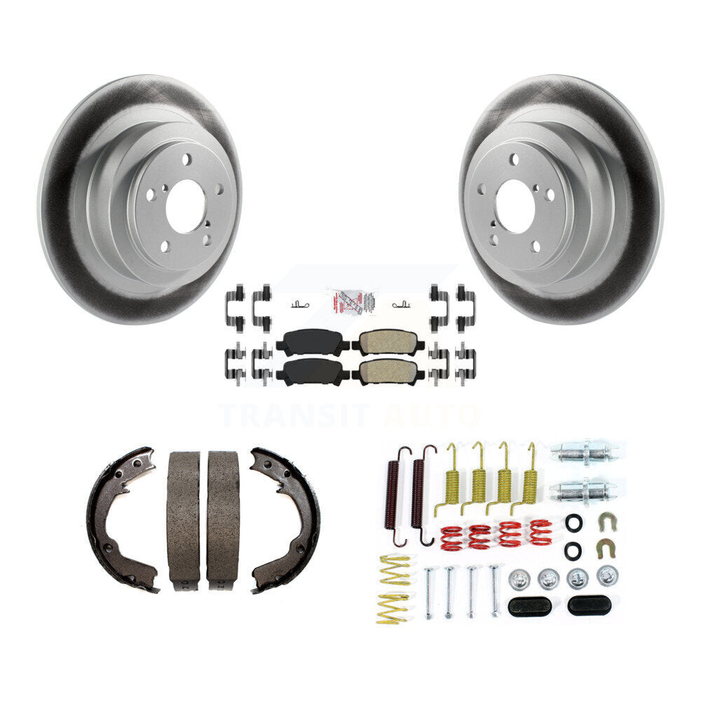 Transit Auto KGA-107067 Disc Brake Kit for 2000 Subaru Legacy - Rear