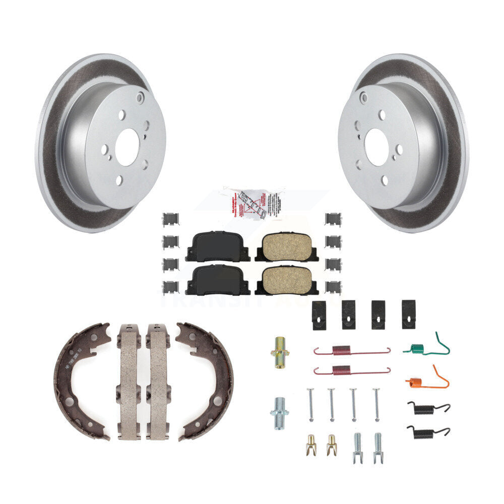 Transit Auto KGA-107070 Disc Brake Kit for 2005-2010 Scion tC - Rear