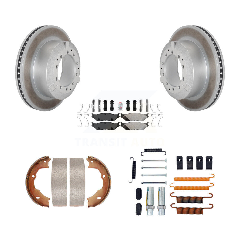 Transit Auto KGA-107073 Disc Brake Kit for 2006-2016 Ford F-550 Super Duty, Ford F-450 Super Duty, Ford LCF - Rear