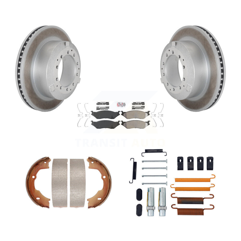 Transit Auto KGA-107074 Disc Brake Kit for 2006-2016 Ford F-550 Super Duty, Ford F-450 Super Duty, Ford LCF - Rear
