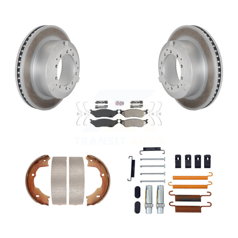 Transit Auto KGA-107074 Disc Brake Kit for 2006-2016 Ford F-550 Super Duty, Ford F-450 Super Duty, Ford LCF - Rear