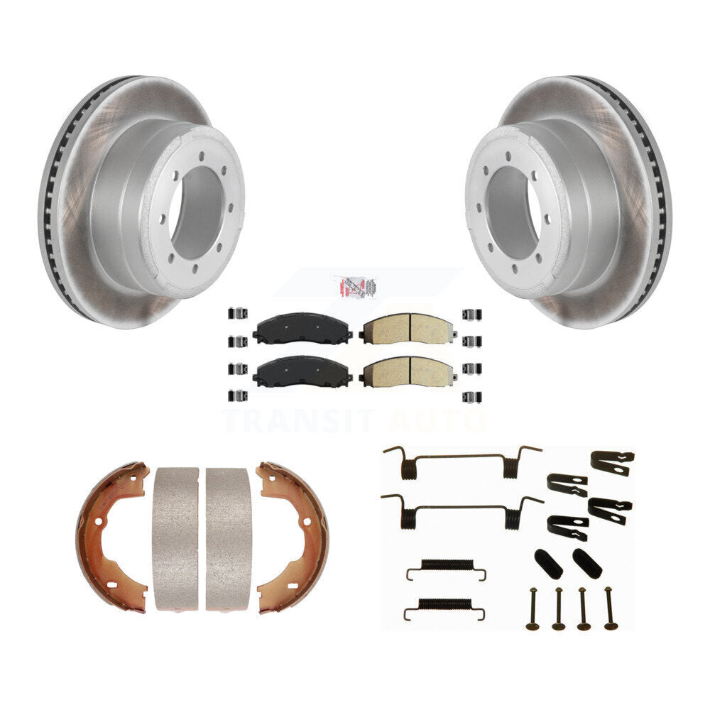 Transit Auto KGA-107078 Disc Brake Kit for 2014-2016 Ford F-450 Super Duty - Rear