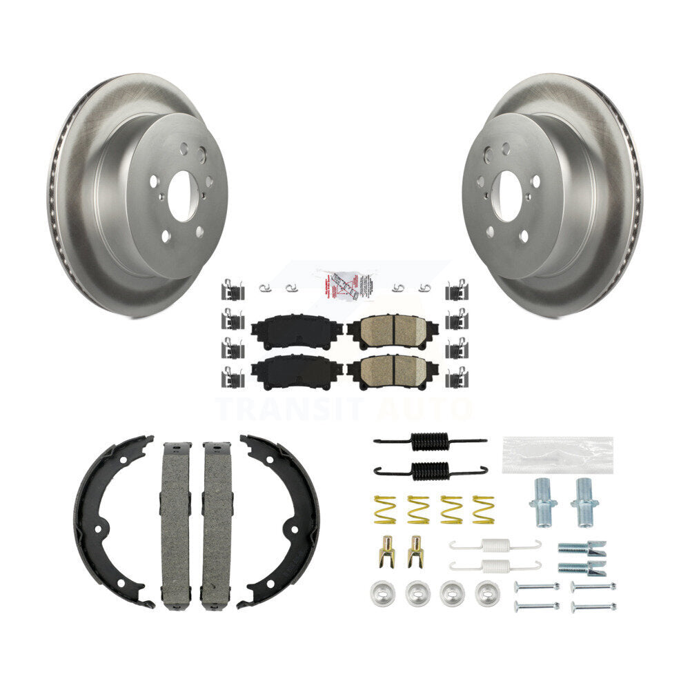 Transit Auto KGA-107086 Disc Brake Kit for 2014 Lexus IS250 - Rear