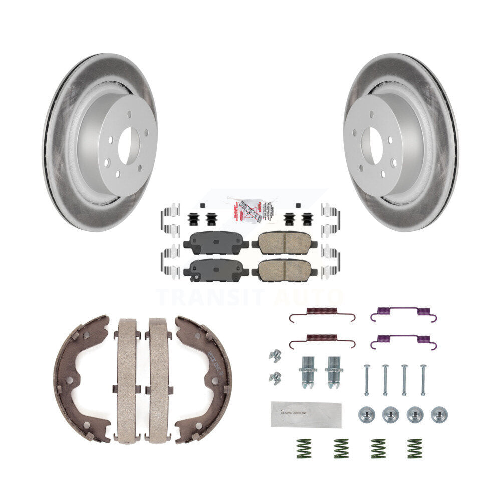 Transit Auto KGA-107092 Disc Brake Kit for 2007-2014 INFINITI Q60, INFINITI G37, INFINITI G35 - Rear