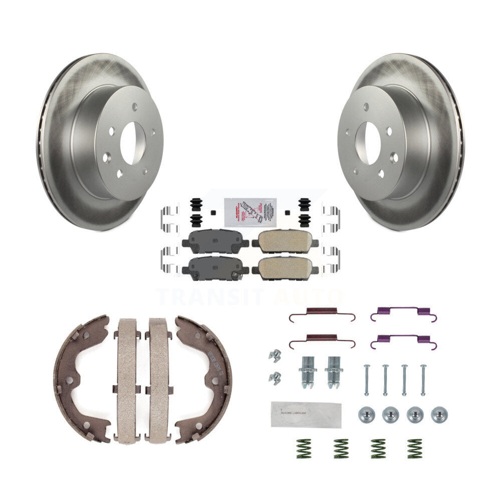 Transit Auto KGA-107095 Disc Brake Kit for 2003-2005 INFINITI G35, Nissan 350Z - Rear