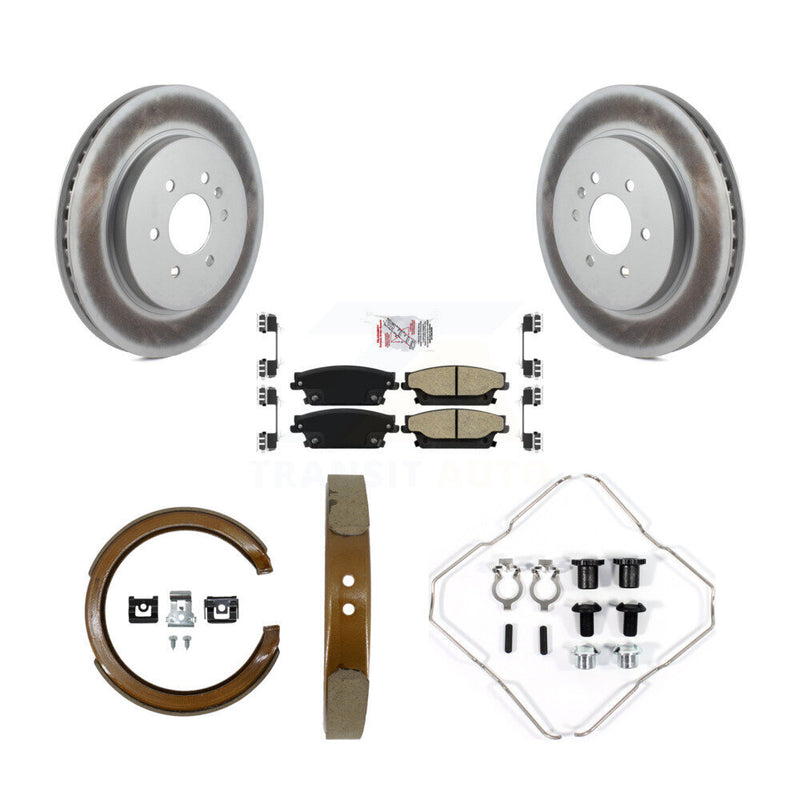 Transit Auto KGA-107098 Disc Brake Kit for 2004-2009 Cadillac SRX - Rear