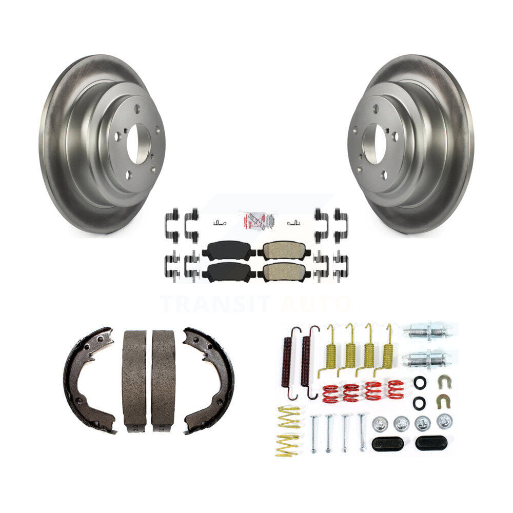 Transit Auto KGA-107100 Disc Brake Kit for 1998-2003 Subaru Impreza, Subaru Forester - Rear