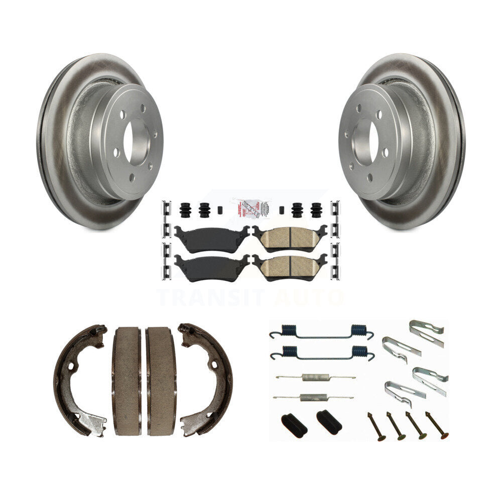 Transit Auto KGA-107104 Disc Brake Kit for 2012 Ford F-150 - Rear
