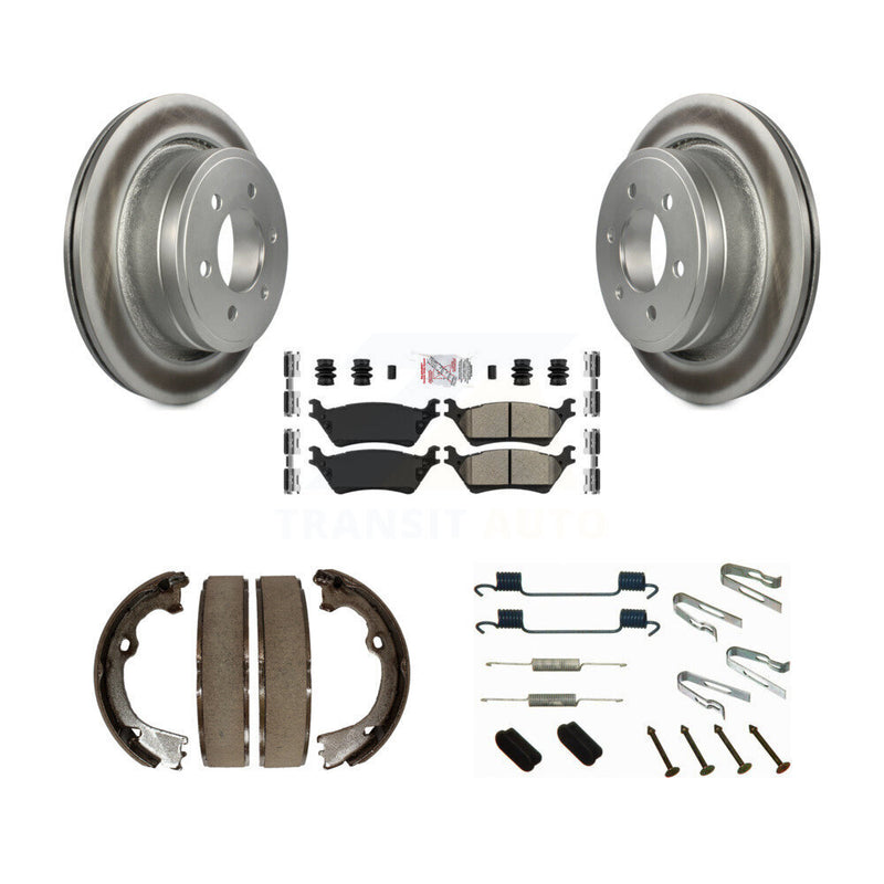 Transit Auto KGA-107105 Disc Brake Kit for 2012 Ford F-150 - Rear