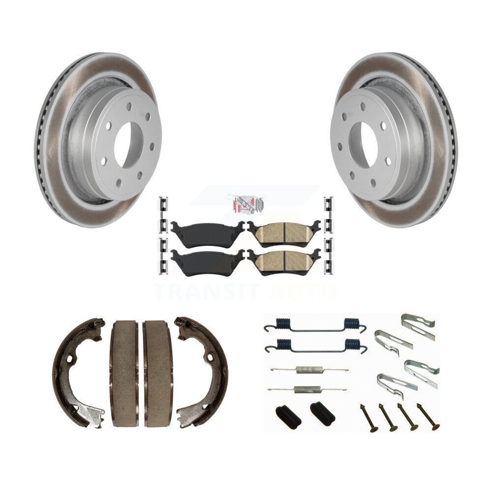 Transit Auto KGA-107106 Disc Brake Kit for 2012 Ford F-150 - Rear