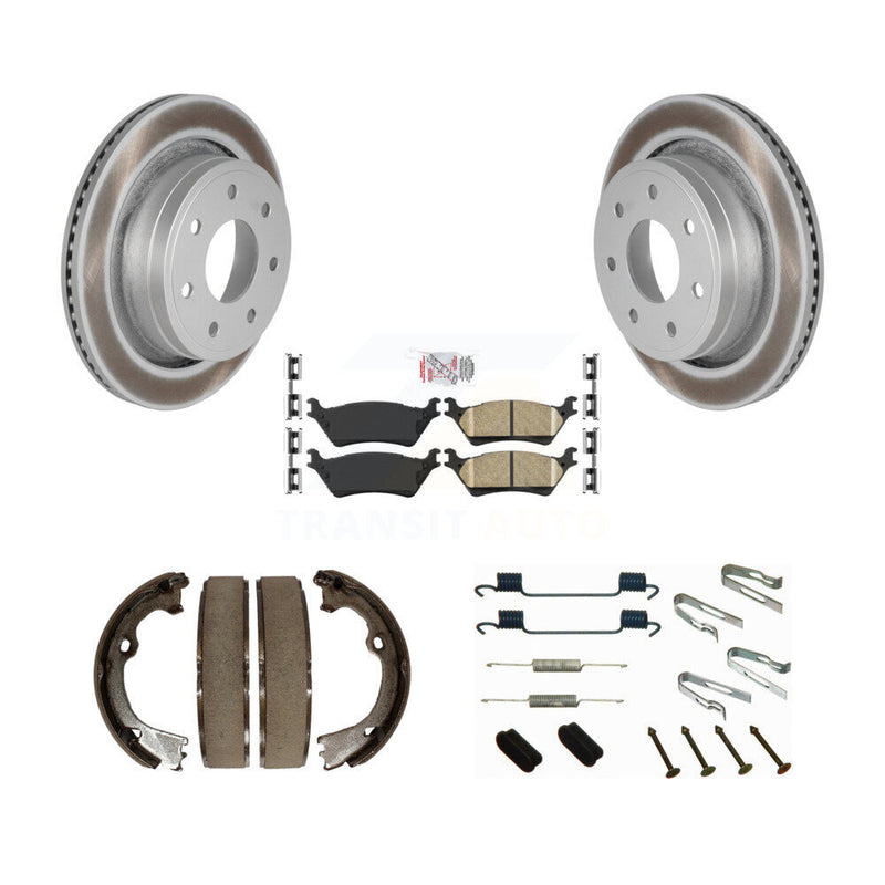 Transit Auto KGA-107106 Disc Brake Kit for 2012 Ford F-150 - Rear