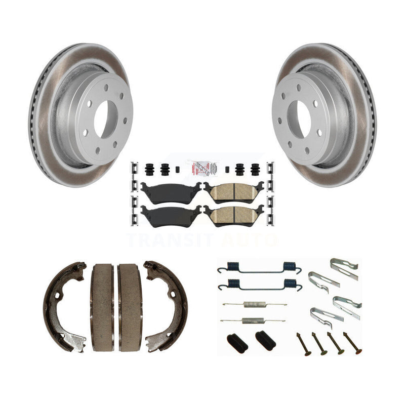 Transit Auto KGA-107107 Disc Brake Kit for 2012 Ford F-150 - Rear