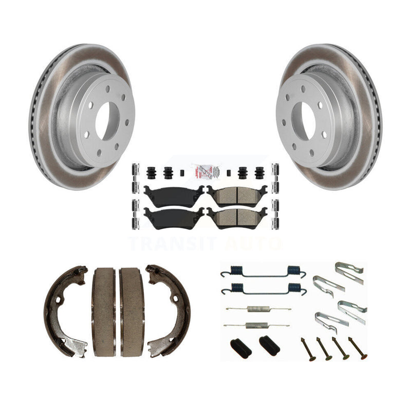 Transit Auto KGA-107108 Disc Brake Kit for 2012 Ford F-150 - Rear