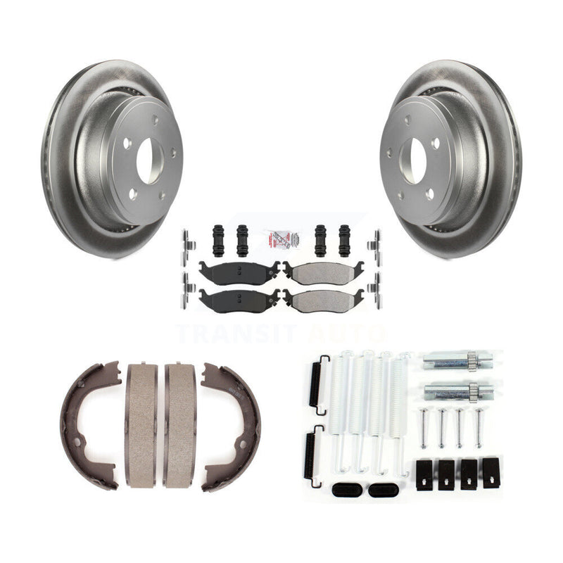 Transit Auto KGA-107112 Disc Brake Kit for 2007-2021 Ram 1500 Classic, Ram 1500 and More - Rear