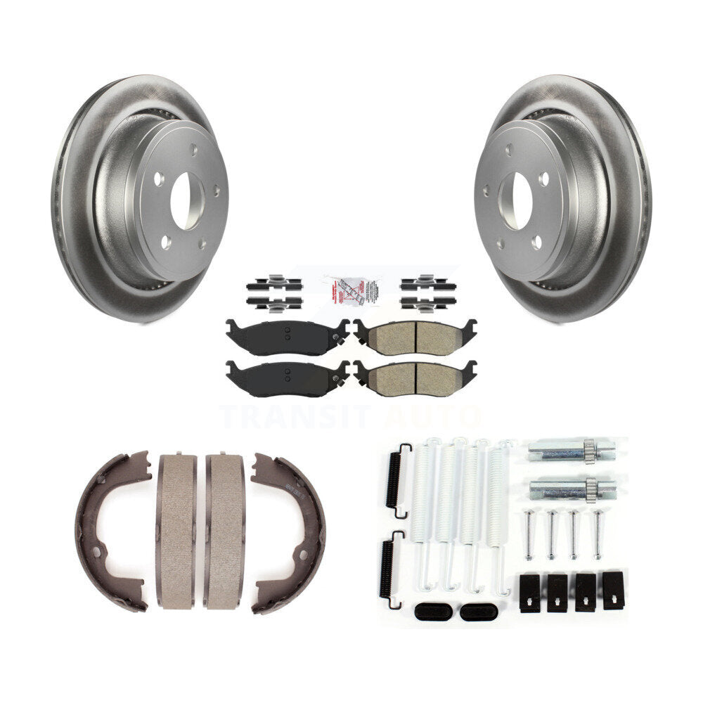 Transit Auto KGA-107113 Disc Brake Kit for 2007-2021 Ram 1500 Classic, Ram 1500 and More - Rear