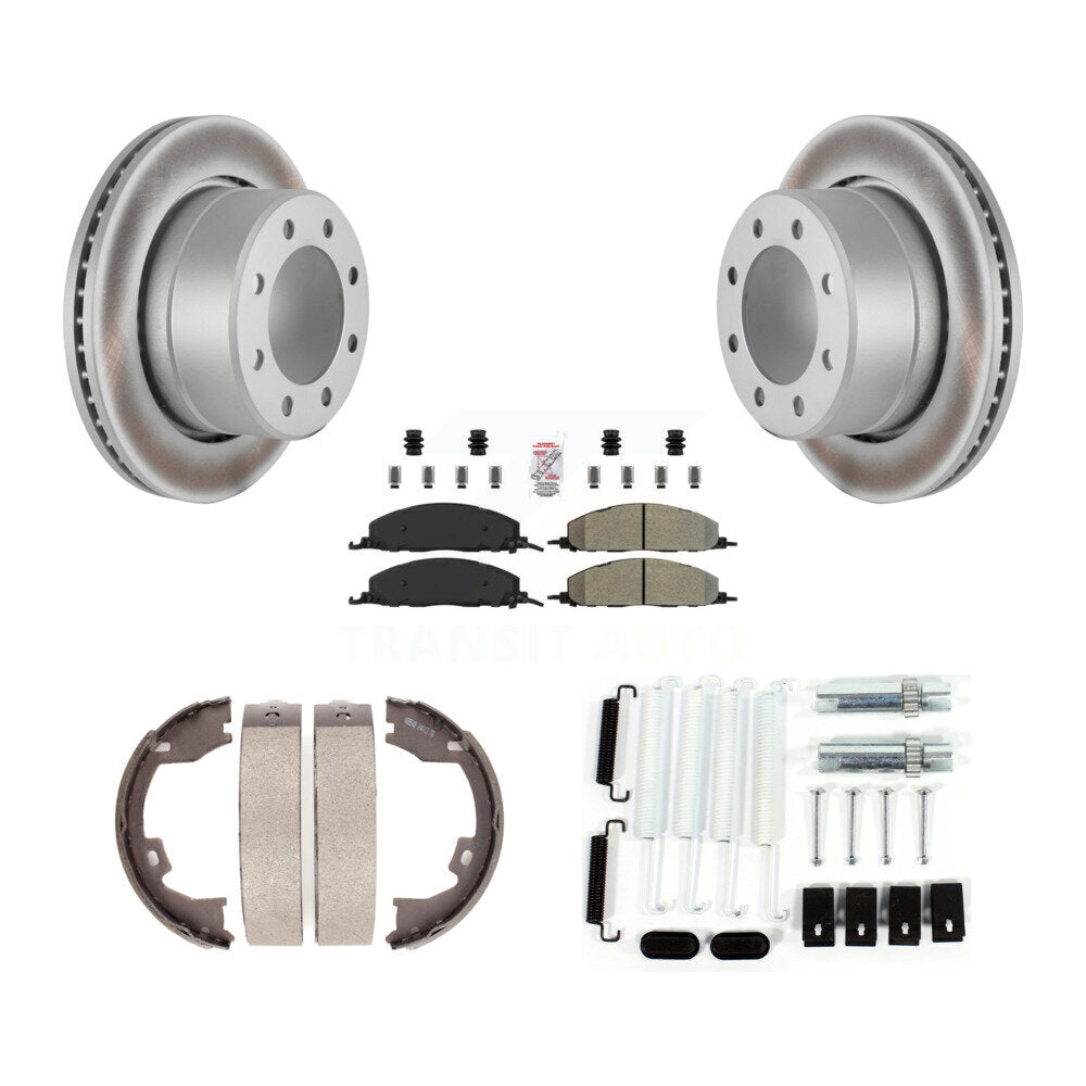 Transit Auto KGA-107114 Disc Brake Kit for 2012 Ram 1500 - Rear