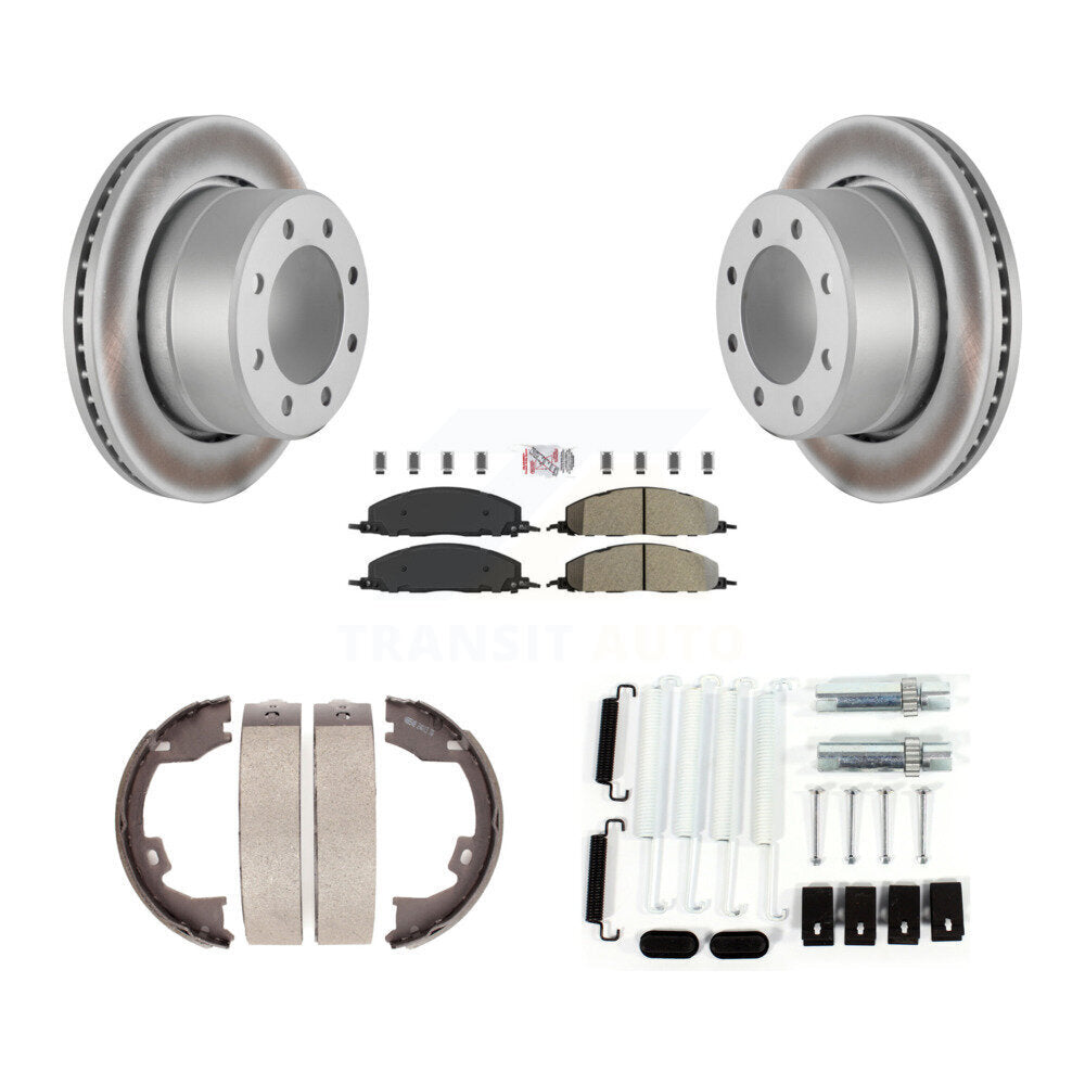 Transit Auto KGA-107115 Disc Brake Kit for 2012 Ram 1500 - Rear