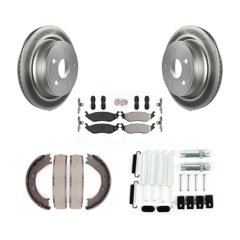 Transit Auto KGA-107116 Disc Brake Kit for 2002-2008 Dodge Ram 1500, Chrysler Aspen, Dodge Durango - Rear