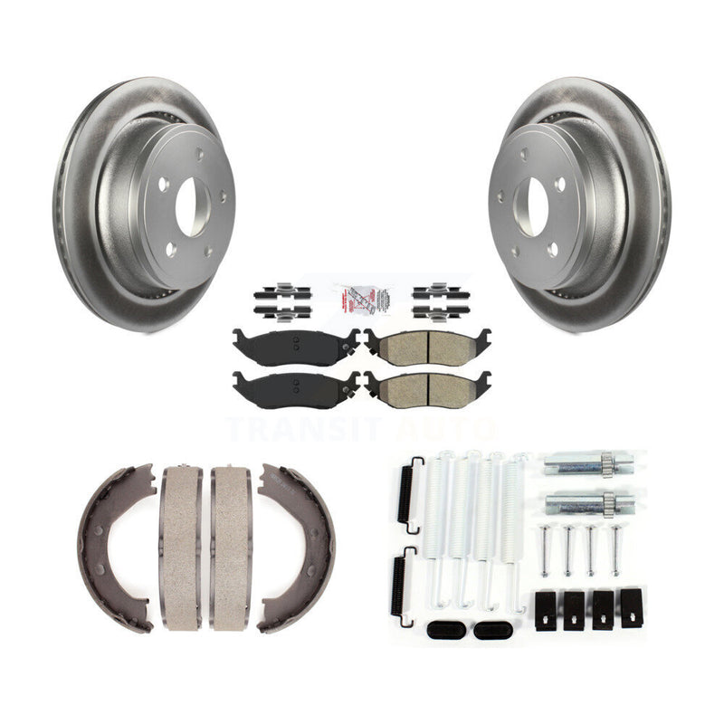 Transit Auto KGA-107117 Disc Brake Kit for 2002-2008 Dodge Ram 1500, Chrysler Aspen, Dodge Durango - Rear