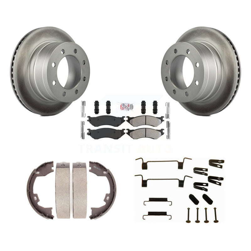 Transit Auto KGA-107118 Disc Brake Kit for 2006-2008 Dodge Ram 1500, Dodge Ram 2500, Dodge Ram 3500 - Rear