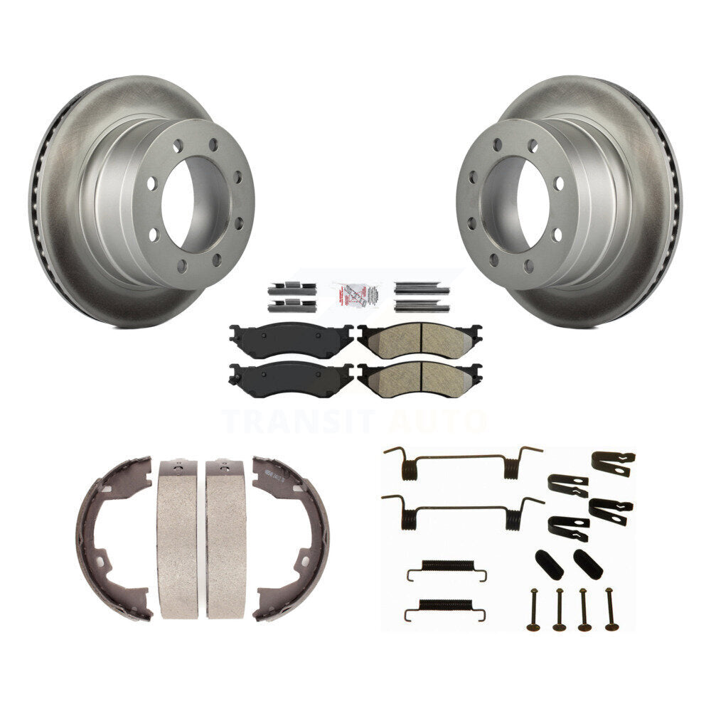 Transit Auto KGA-107119 Disc Brake Kit for 2006-2008 Dodge Ram 1500, Dodge Ram 2500, Dodge Ram 3500 - Rear