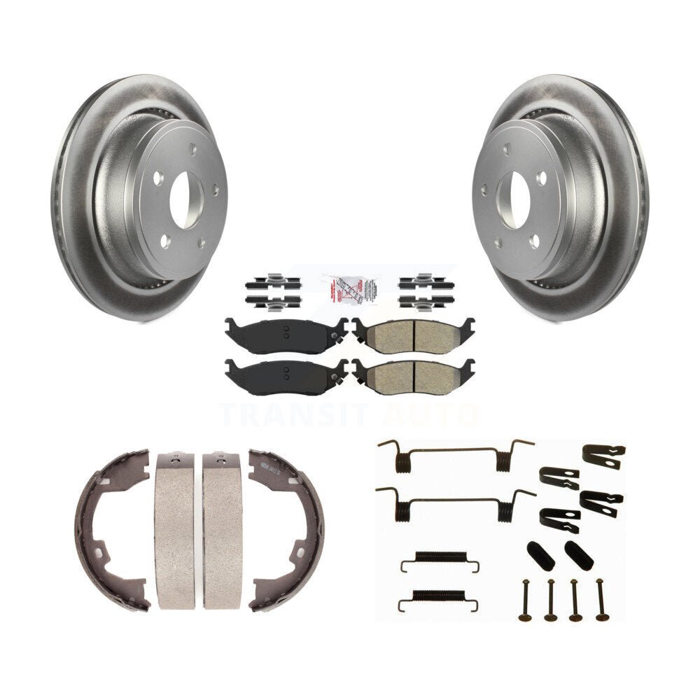 Transit Auto KGA-107121 Disc Brake Kit for 2007-2008 Dodge Ram 1500 - Rear