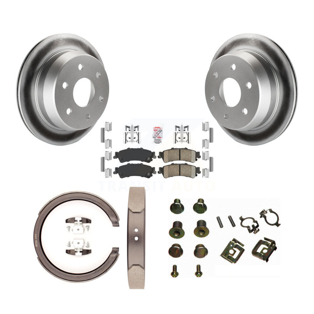 Transit Auto KGA-107127 Disc Brake Kit for 2005-2007 Chevrolet Silverado 1500 Classic, GMC Sierra 1500 Classic and More - Rear