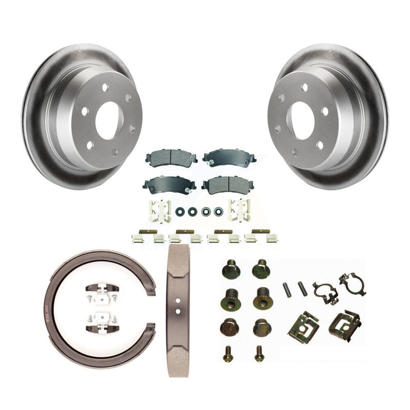 Transit Auto KGA-107128 Disc Brake Kit for 2005-2007 Chevrolet Silverado 1500 Classic, GMC Sierra 1500 Classic and More - Rear