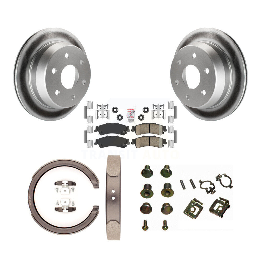 Transit Auto KGA-107129 Disc Brake Kit for 2005-2007 Chevrolet Silverado 1500 Classic, GMC Sierra 1500 Classic and More - Rear