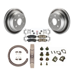 Transit Auto KGA-107129 Disc Brake Kit for 2005-2007 Chevrolet Silverado 1500 Classic, GMC Sierra 1500 Classic and More - Rear