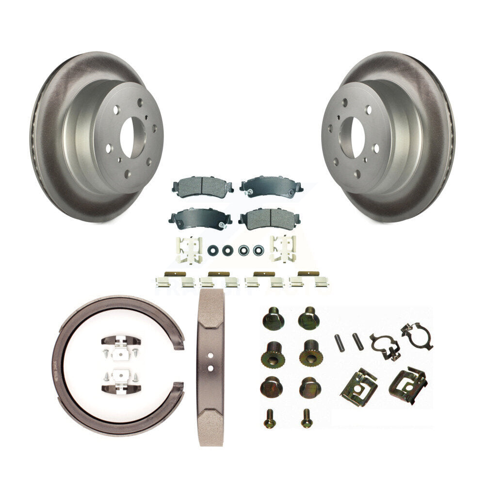 Transit Auto KGA-107131 Disc Brake Kit for 2007 GMC Sierra 1500 Classic - Rear