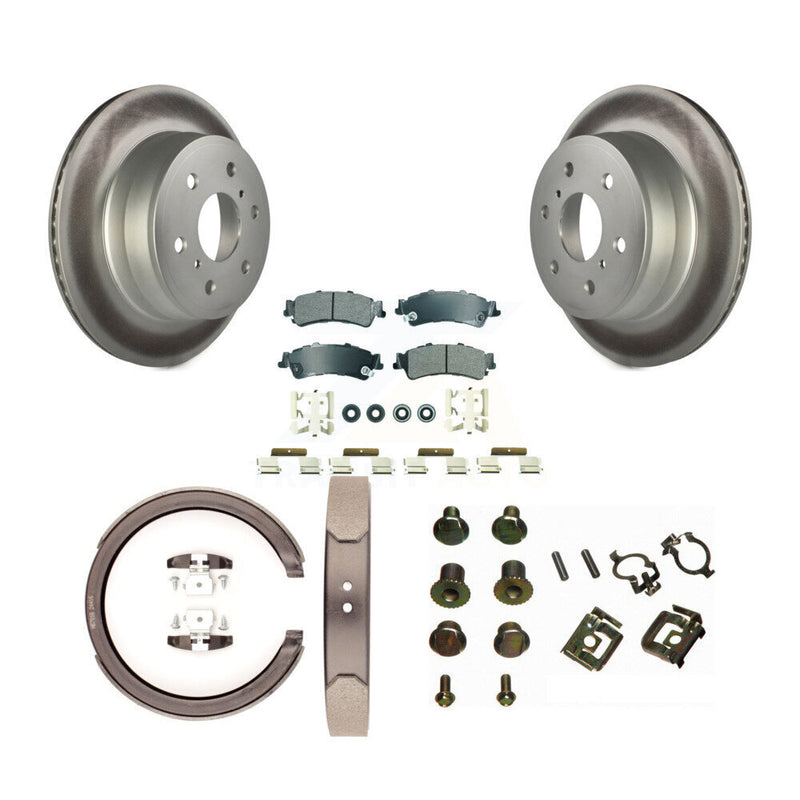 Transit Auto KGA-107131 Disc Brake Kit for 2007 GMC Sierra 1500 Classic - Rear